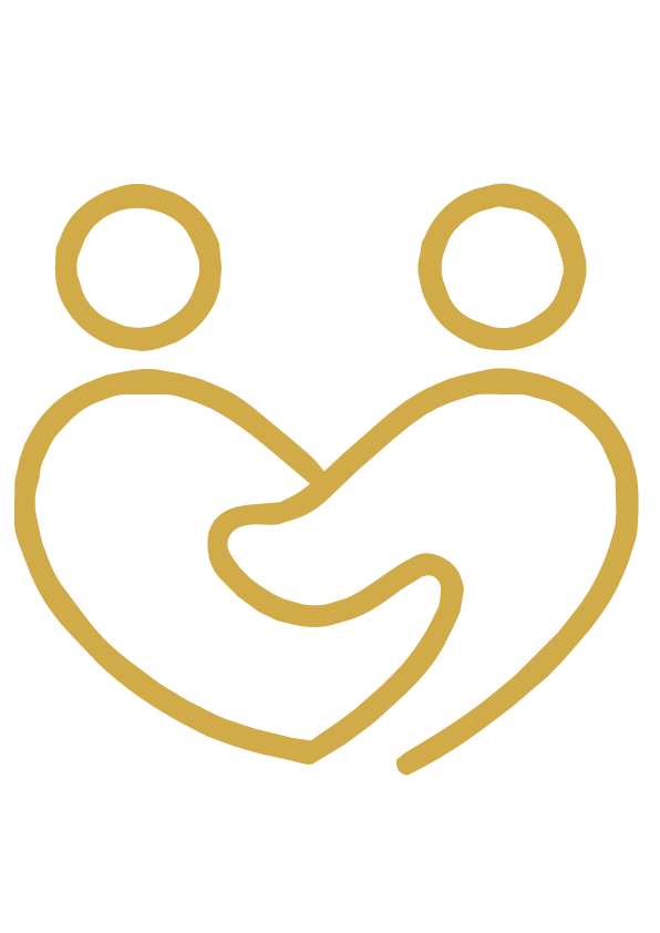 leben icon gold